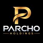 Parcho Holdings black logo on white background